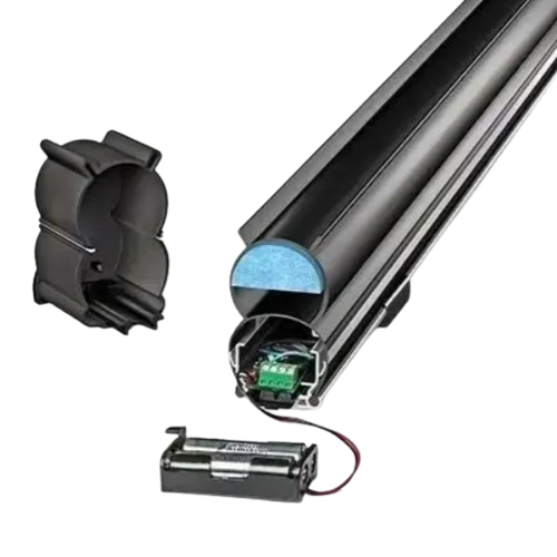 Barre palpeuse 1.6m profil 74mm radio CONFORME EN12453-12978 (SICUR160)