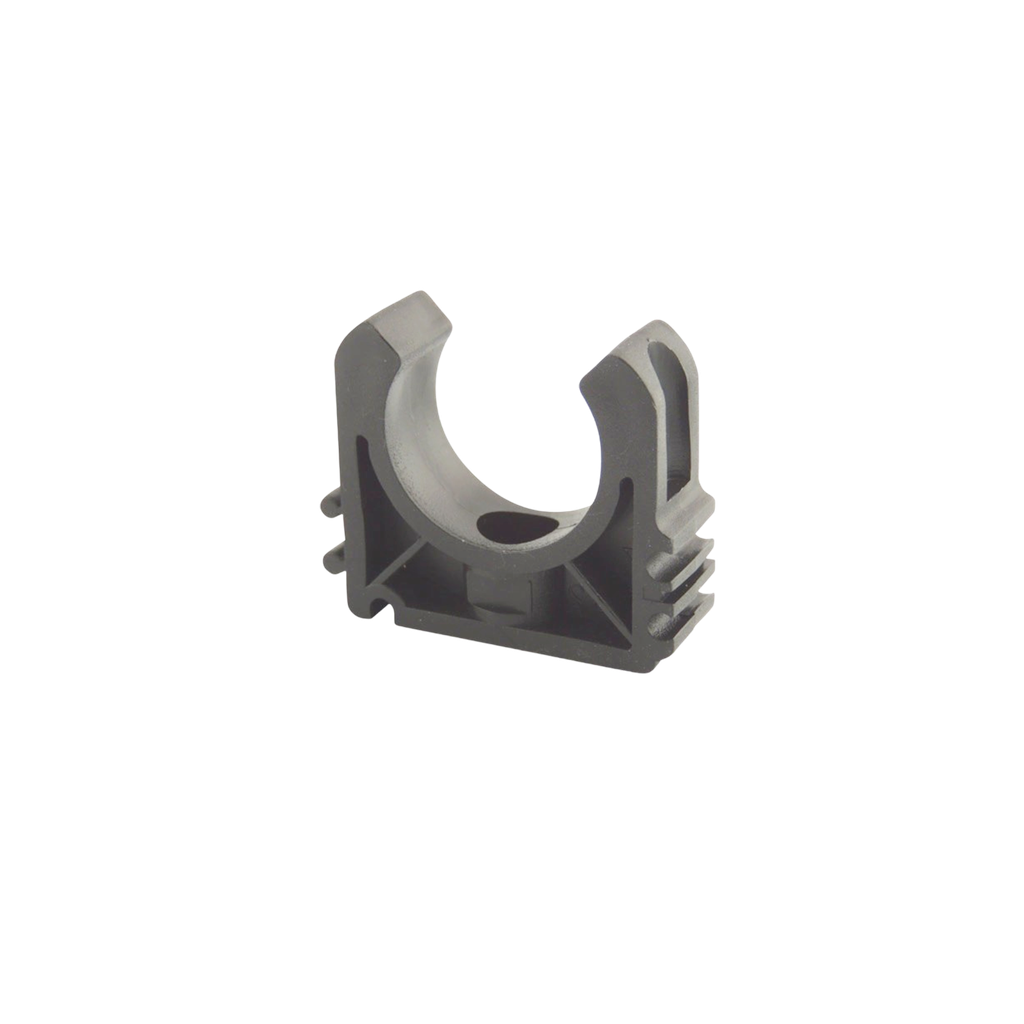 ACCROCHE TUBE IRO CLIP 32MM SIMPLE GRIS