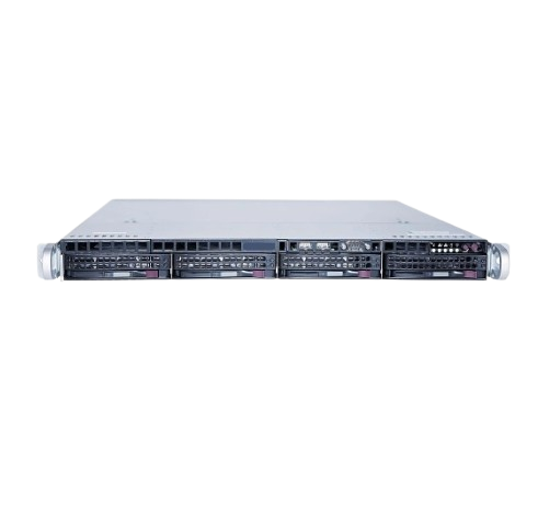 1U 4 Bay Hot-swap Rackmount Server