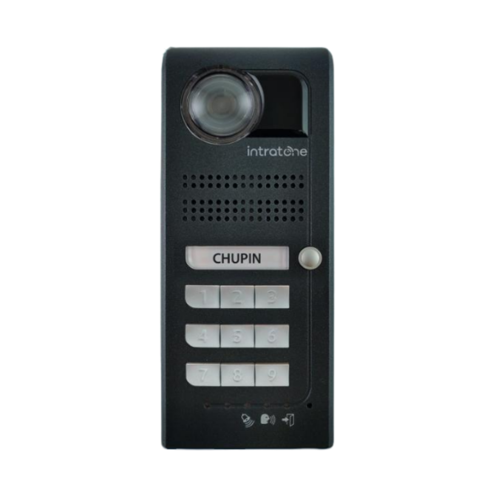 Interphone Vidéo VILLA 1 BP- Saillie + clavier codé- Prépayés 15 ans(KITVILLA1BP/KEYB)