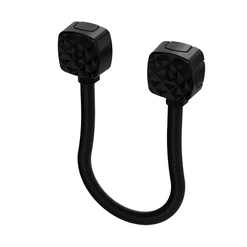 Passage de câble noir - diamètre intérieur 13 mm