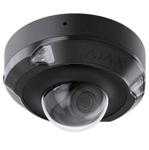 Ajax DomeCam Mini HL (8 Mp/2.8 mm) ASP black відеокамера спостереження