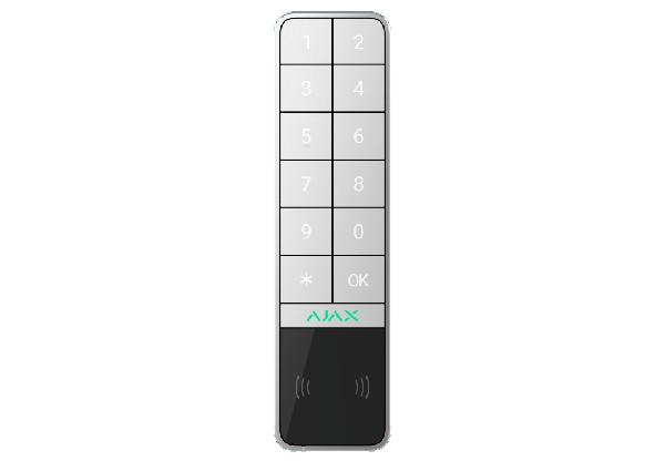 Ajax KeyPad Outdoor Jeweller (8EU) ASP white клавіатура