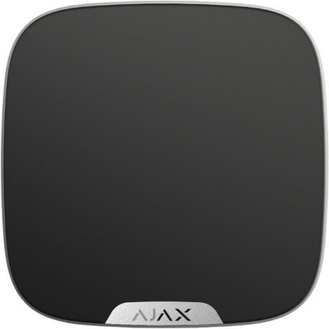Ajax Brandplate for StreetSiren DoubleDeck black (10pcs),  [BASELINE]
