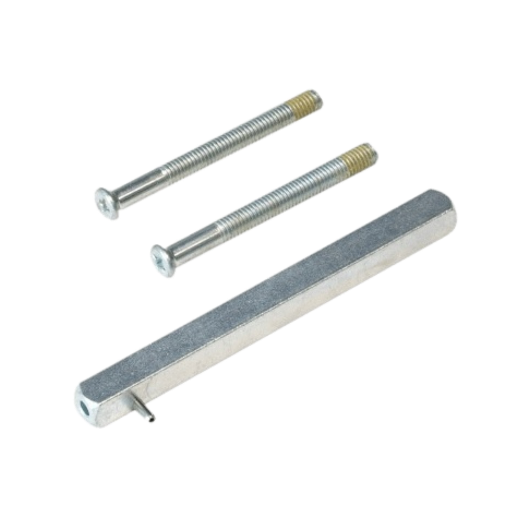 2N Fortis Handle - Spindle with screws set, 7mm, 39 - 47mm