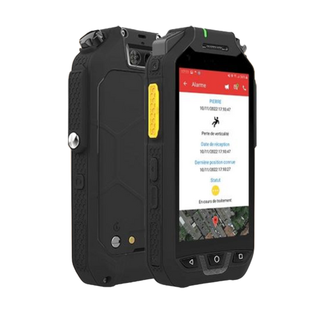 Smartphone Android durci IP68 3G + verticalité + TORCHE (copier)