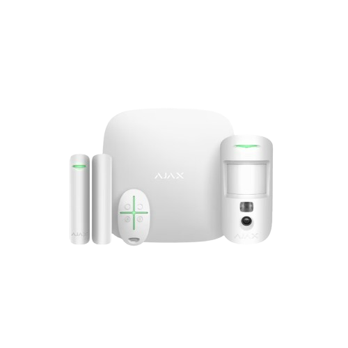 Ajax StarterKit Cam Plus HDR (8EU) ASP white