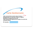 HECGEST Carte gestionnaire sans logo pour accès HEXACTWEB