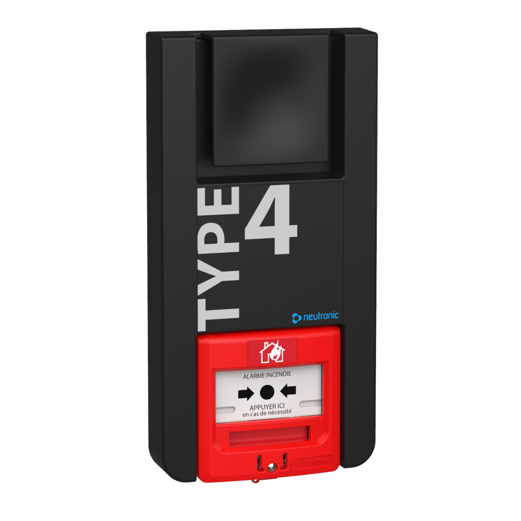 TYPE 4 A PILES RADION COULEUR NOIRE