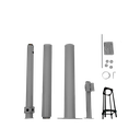 POTEAU DE 3 MÈTRES POUR L'INSTALLATION DE CAMÉRAS  GRIS FONCÉ (copier)