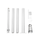 POTEAU DE 6 MÈTRES POUR L'INSTALLATION DE CAMÉRAS BLANC (copier)