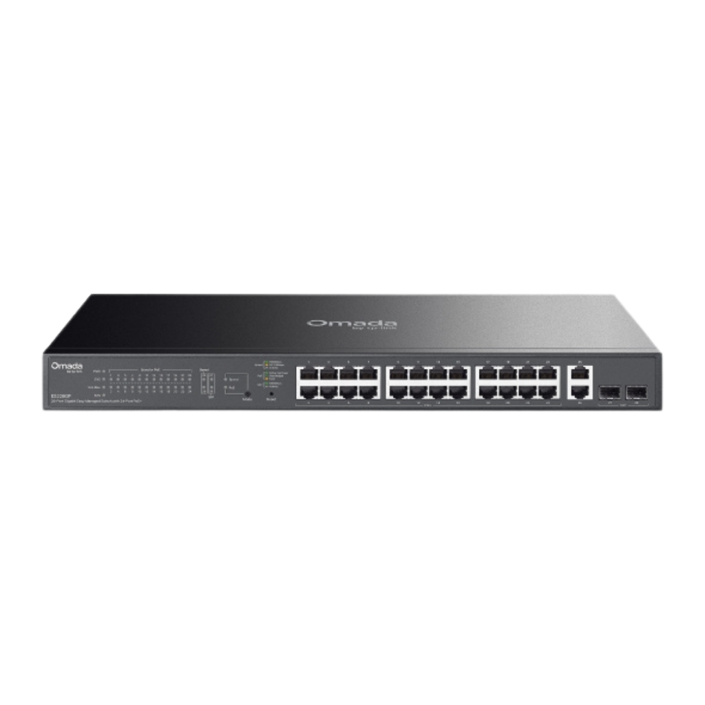 Omada 20-Port Gigabit Easy Managed Switch with 16-Port PoE+ (copier)