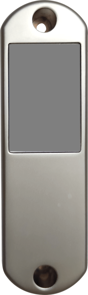 Boitier saillie pour bouton poussoir UB-one - Finition chrome mat