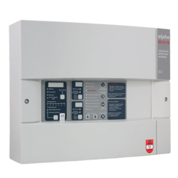 -Centrale conventionnelle 2 zones ext à 10 - 1 UGA + 2 CMSI (ASD-ALPHA2-6-10)