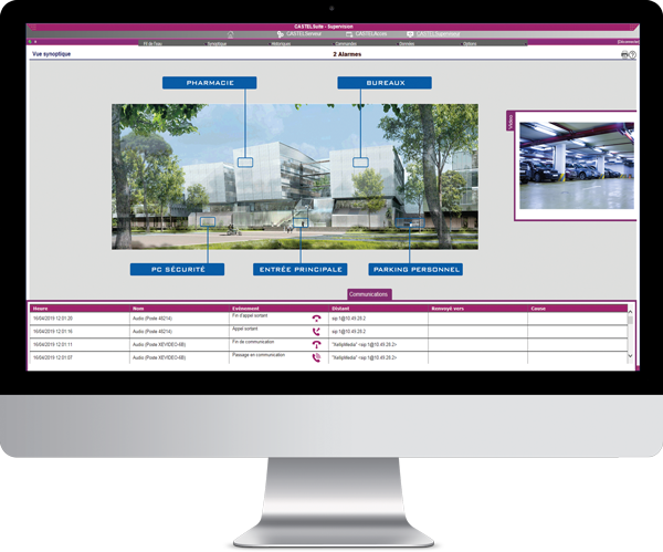 CASTEL SUPERVISEUR - LOGICIEL SUPERVISION