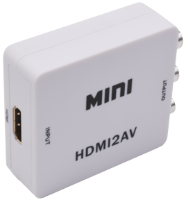 CONVERTISSEUR HDMI > PAL(RCA)  (HDMI-BNC/ABS)