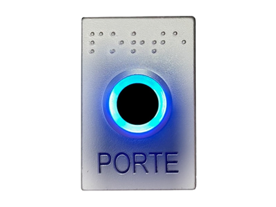 PACK COMPLET BOUTON POUSSOIR - UB ONE - CHROME MAT  (34-0101)