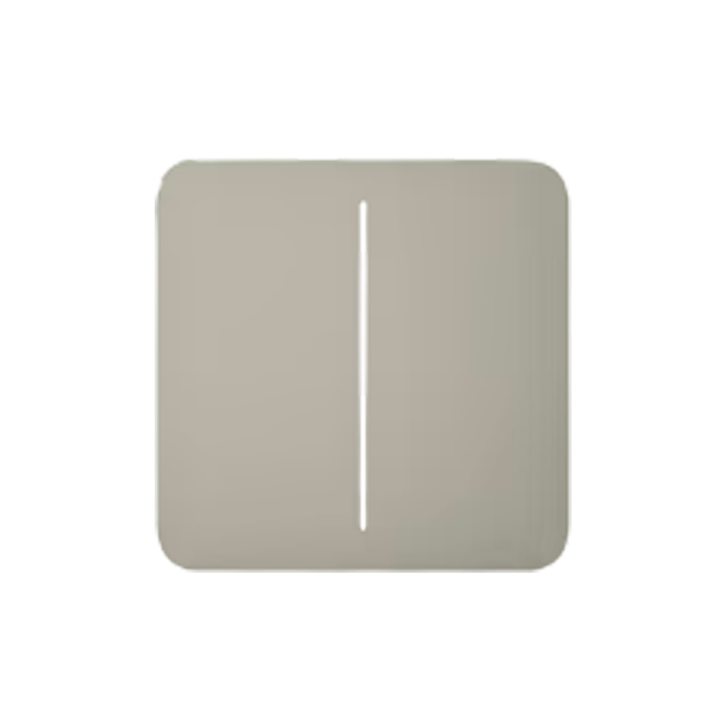 Ajax CenterButton (2-gang) [55] olive кнопка