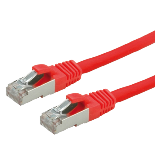 CORDON CAT6 S/FTP LSOH 10M ROUGE