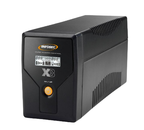 X3 EX 500 LCD USB FR/SCHUKO