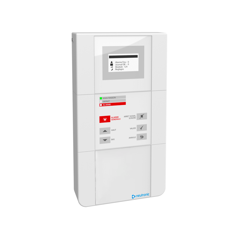 Centrale de Détection Technique de Fumée Radio Adressable sans module GSM