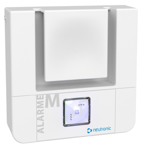 Diffuseur sonore avec messages pré-enregistrés lumineux à piles Radio Alarme Menace  (NEU-TT5MEL-RF3)