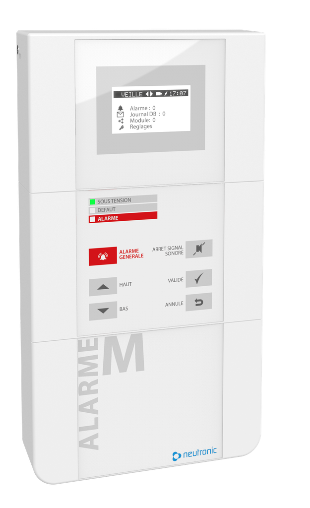 Centrale Alarme Menace Adressable sans module GSM G2 NFS61-942 (230V)