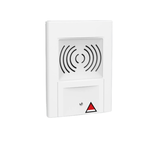 Diffuseur Sonore Etanche à piles Radio Adressable Alarme Menace