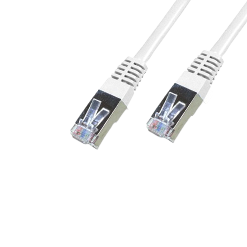 CORDON RJ45 CAT 6 100 OHMS AWG26 BLINDE FTP GRIS 0,5 METRES (RJ45/CABLE0.5-G)
