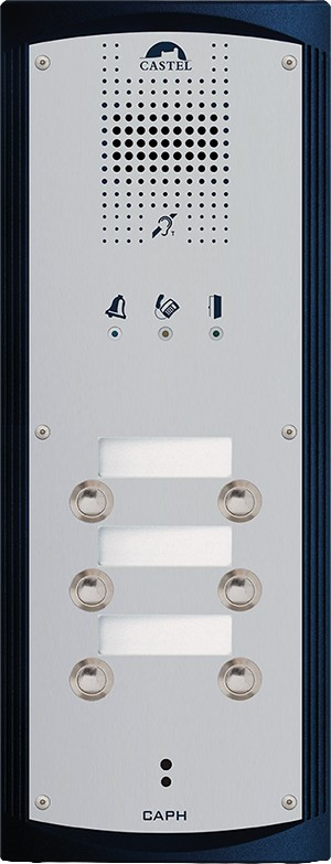 CAPH 6B Portier audio 6 boutons d'appel