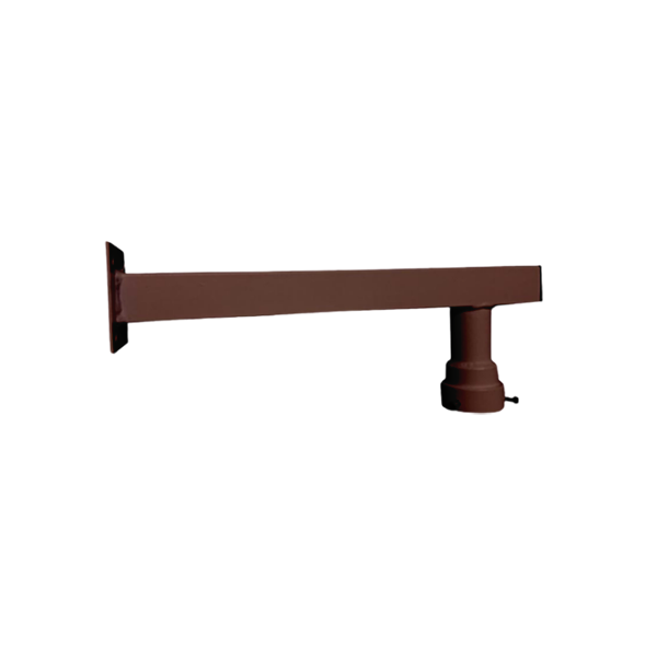 Support pour caméra PTZ 350mm pour poteau de (3/4 mètres) gris foncé (copier)