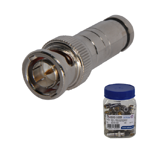 BNC - MALE COMPRESSION iDEF.80  (BNC-C)