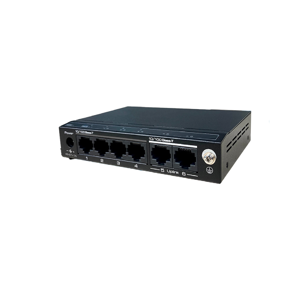 4 Ports PoE Switch with 2 upink port