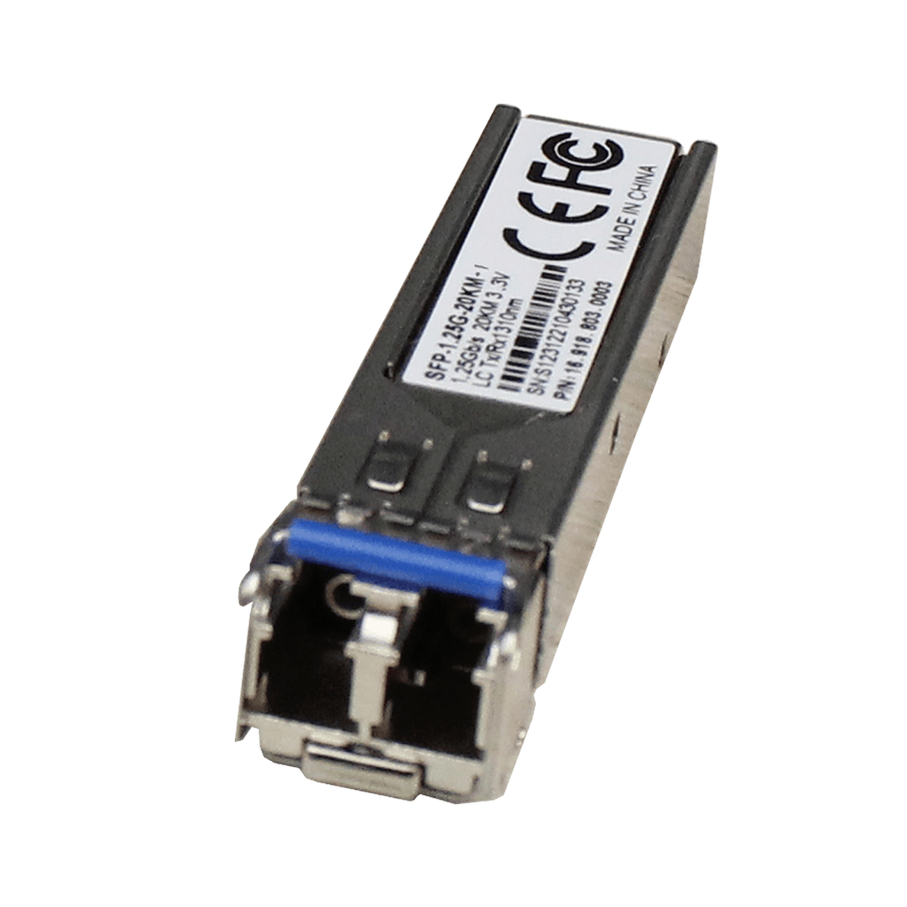 SFP module,single mode,dual fiber,1.25Gbps,20KM, Industrial