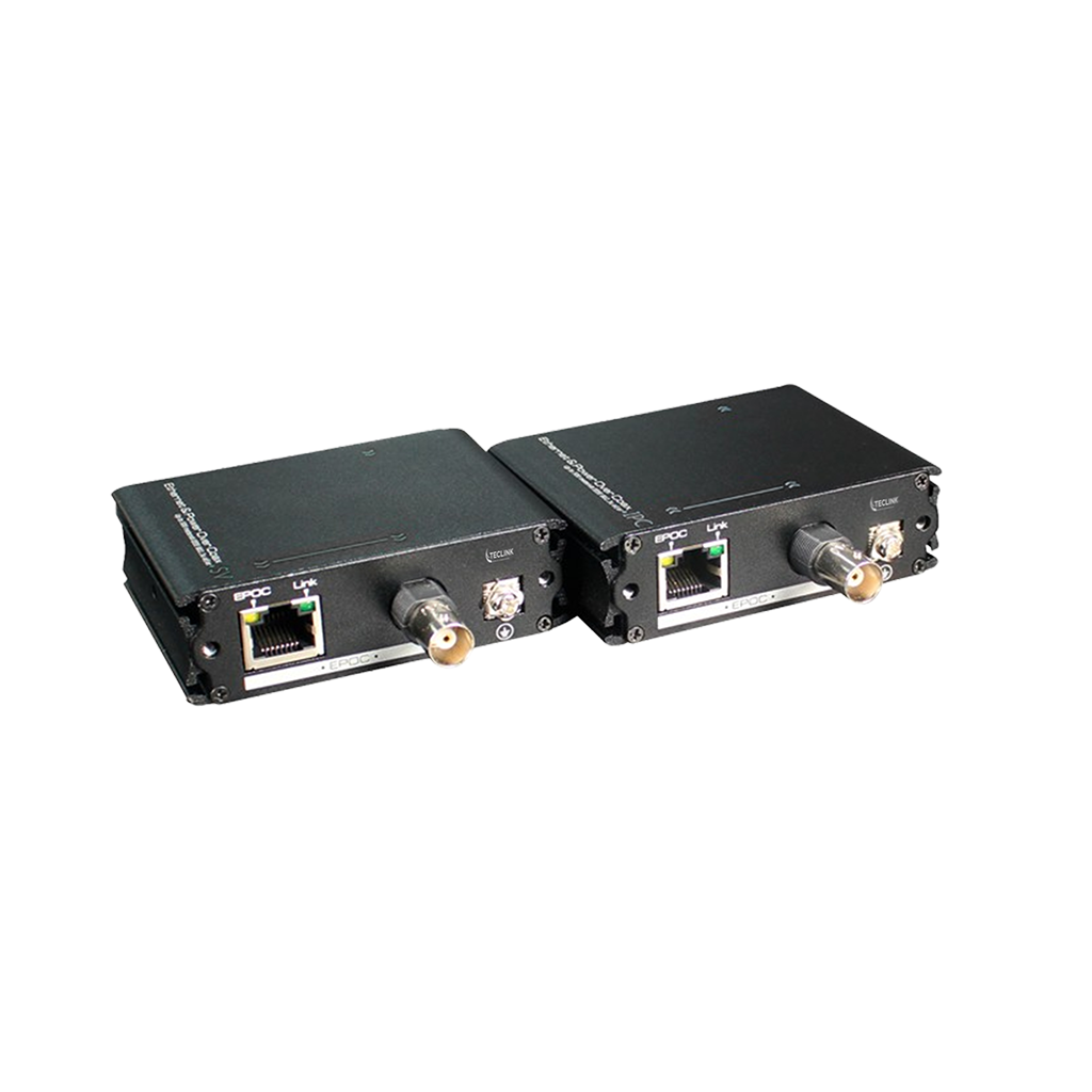 POE & Ethernet extender via coax cable