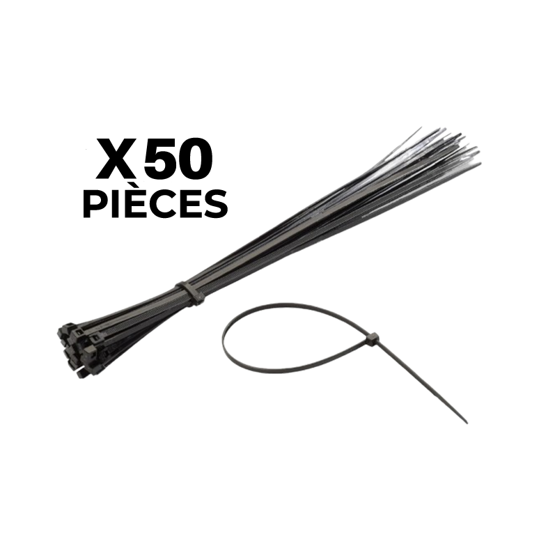 SERRE-CÂBLES 4.8*350MM Noir-Black (copier)