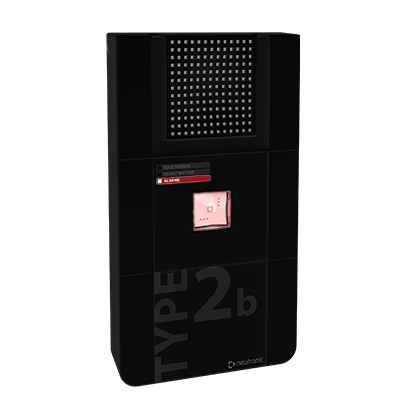 Type 2b - BAASL SAME avec message et lumineux couleur noire