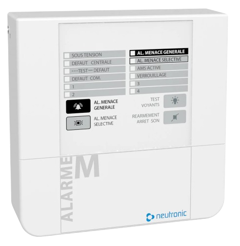 Alarme Menace - Tableau de report avec batterie pour TT54B-G2 