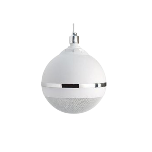 Enceinte sphérique en plastique 20W SL20M, blanche