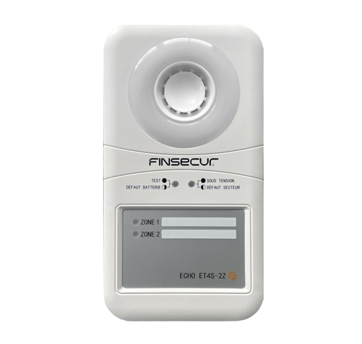 ECHO ET4S-2Z - CENTRALE D'ALARME SECTEUR 2 ZONES