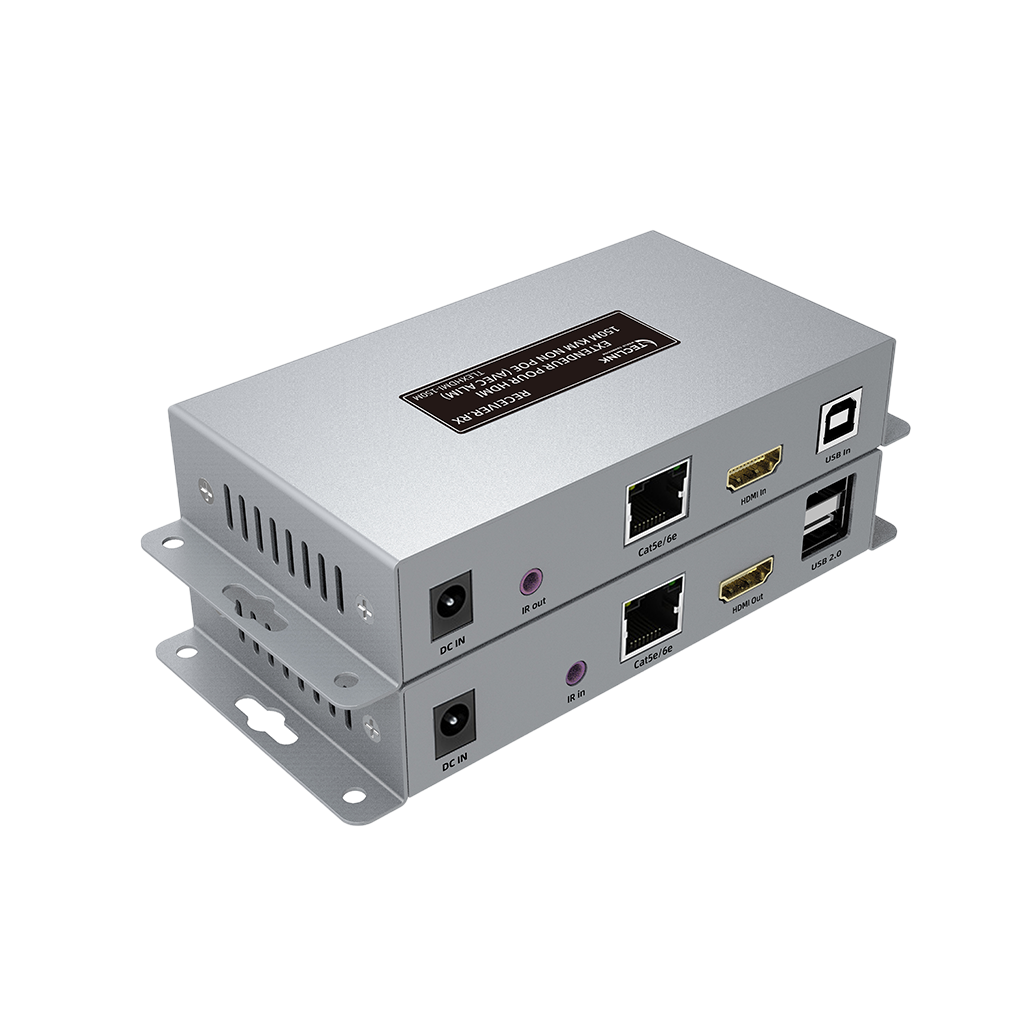 EXTENDEUR POUR HDMI 4K 60HZ 120M KVM USB2.0 (copier)