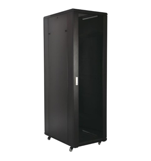 BAIE INFORMATIQUE 42U 600X600 MONTÉE