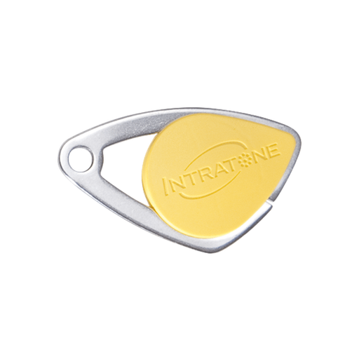 [HCLE2-04] Lot de 20 cles electroniques intratone inox-Jaune (KP-HCLE/J)
