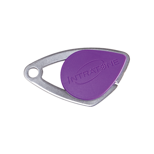 [08-0109] Lot de 20 cles electroniques intratone inox-violet (KP-HCLE/VI)