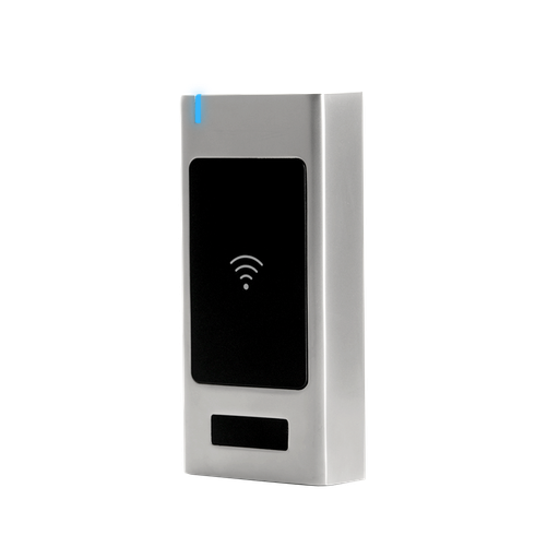 [AS610C2EM] Lecteur RFID AS6 Métal IP66 125 KHz EM12/24V DC 999u 1R C2 cable 2m (AS610C2EM)