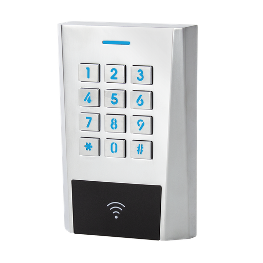 [AXK320S0MS/EC] Clavier/Lecteur RFID AXK3 Métal IP64 13.56 MHz MS Electronique déportée