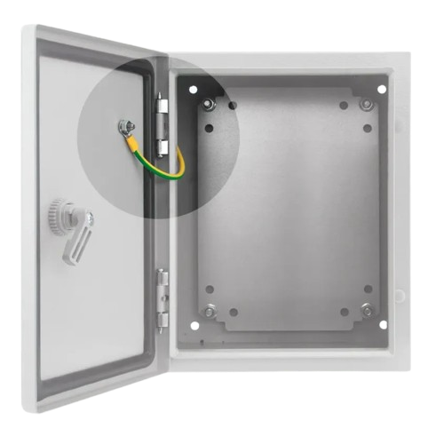 [PSWU-160EW] Câble de mise à la terre 6 mm2 - 160 mm Diam. œillets 6,4 mm - PSWB