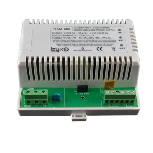[PSXM-1203] Module alimentation chargeur PSXM 7M 230V AC / 12V  (13,8V) / 3A (PSXM-1203)