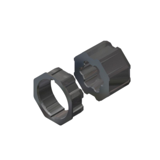 [RZ57.] Embout pour axe octogonal de Ø 40mm (120996)
