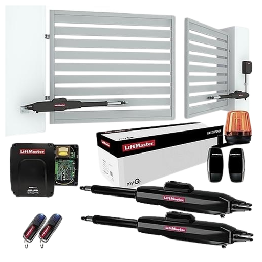 [LA250EVK-03] Kit 2 vérins 24V jusqu'à 2,50m+centrale+clignotant+cellules+2 emette (LA250EVK-03)